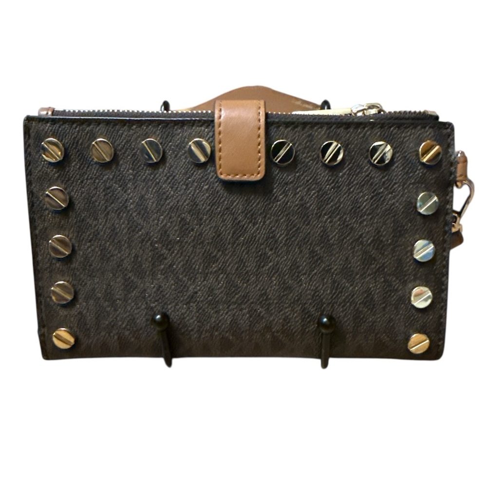 Michael Kors Studded Wristlet Wallet - Picture 2 of 6